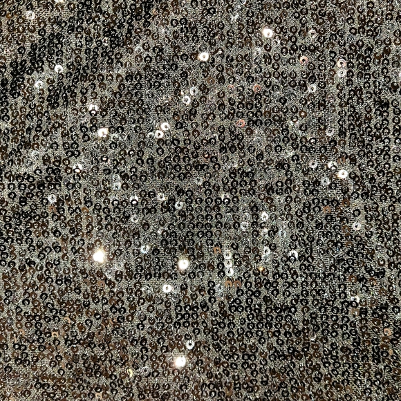 Sequins v-neck long sleeve bodysuit - Picture 5 of 5